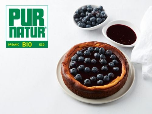 Cheesecake met bosbessen