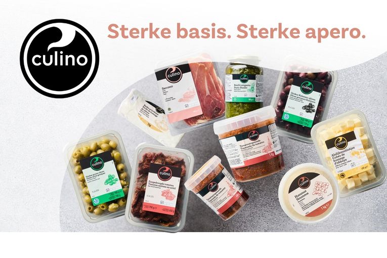 Maak kennis met het apero-aanbod van het huismerk Culino