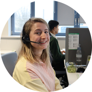 Marte van klantendienst