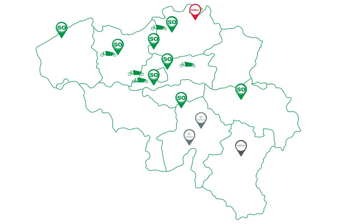 Solucious, 100% belgische horecagroothandel